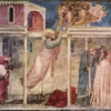 Giotto, Assunzione di san Giovanni Evangelista, Cappella Peruzzi